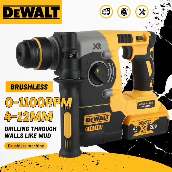 DEWALT DCH273 perceuse à percussion rotative 18 V/20 V MAX SDS sans brosse 1 pouce PLUS