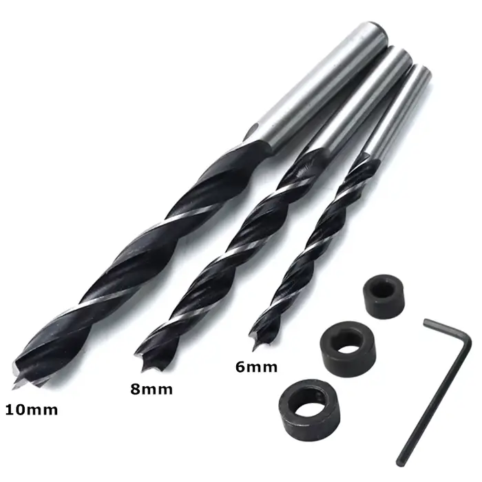 Guide de perçage en alliage d'aluminium résistant à 90mm, 5mm, 6mm, 7mm, 8mm, 9mm, 10mm, foret, perf