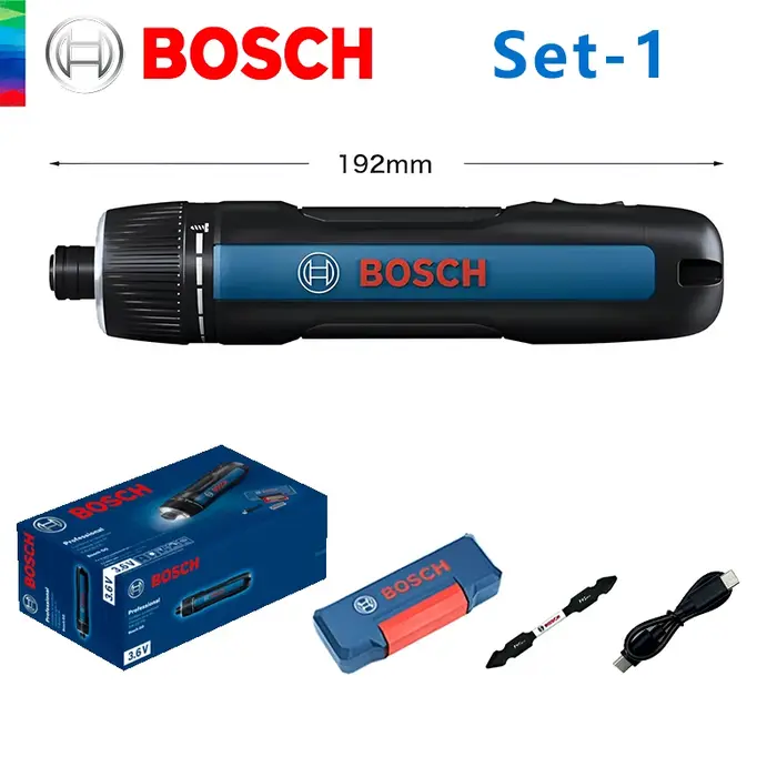 BOSCH GO 3 tournevis sans fil 3.6V batterie Lithium-ion perceuse sans fil Rechargeable avec boîte