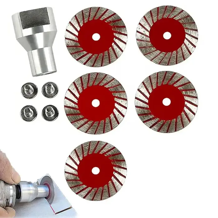 Lames diamantées segmentées pour meuleuse d'angle