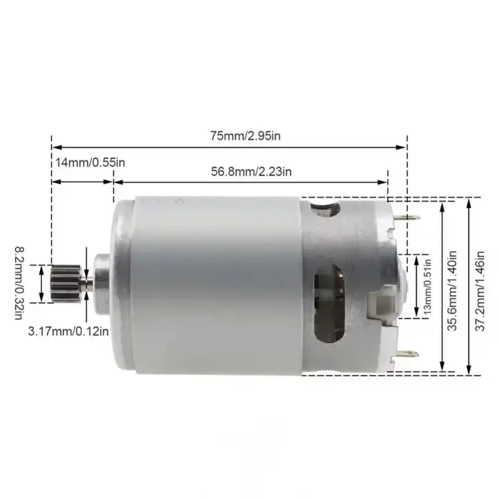 Moteur de scie à chaîne au lithium 21V RS550 DC