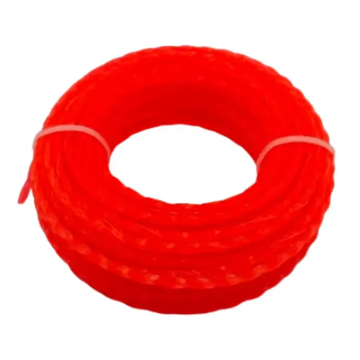 3.0mm * 15m tonte en Nylon coupe gazon corde débroussailleuse ligne de coupe fil de coupe tondeuse à