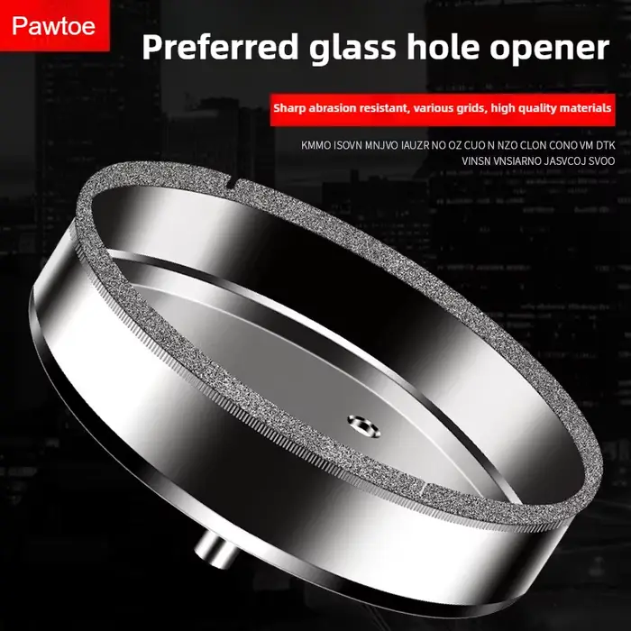 10 pièces 3-50mm diamant enduit foret scie cloche pour verre marbre granit pierre carrelage céramique trou