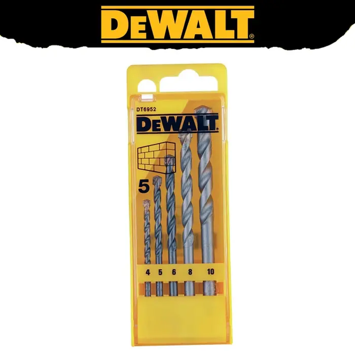 DEWALT DT6952 jeu de forets hélicoïdaux pour maçonnerie