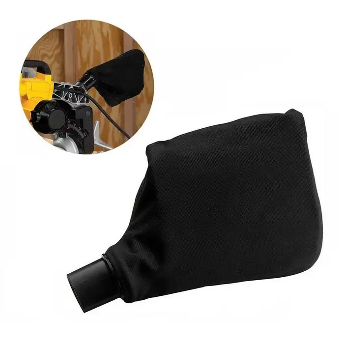 Sac à poussière pour scie à onglets, accessoires pour outils électriques, DEobstrucT DW713, DW715, D