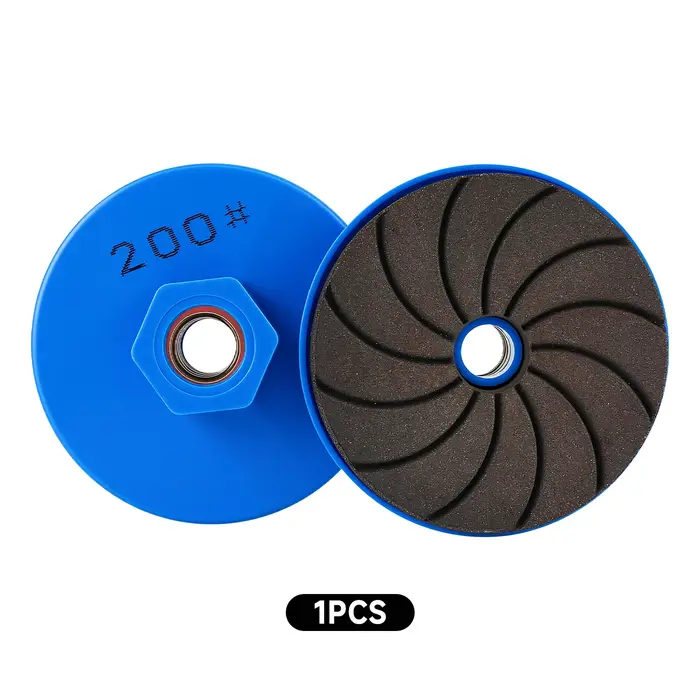 Disque de polissage diamanté LOZLIN M14 fileté 3 pouces 80 mm