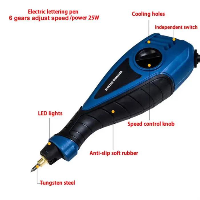 Stylo de gravure électrique 25W